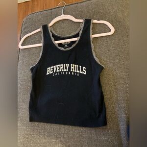 Hollister Black Tank Top